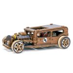 3d Wooden Models For Adults - Hot Rod Limited Edition