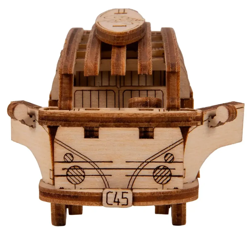 Wooden Puzzle 3D Car Retro Ride 1 - 5