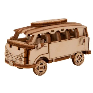 Wooden Puzzle 3D Car Retro Ride 1 - 1