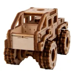 Wooden Puzzle 3D Car Monster Truck 2-5
