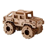 Wooden Puzzle 3D Car Monster Truck 2-4