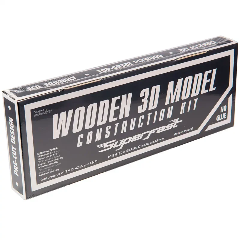 Wooden Puzzle 3D Tractor Work Horse 3 - 4