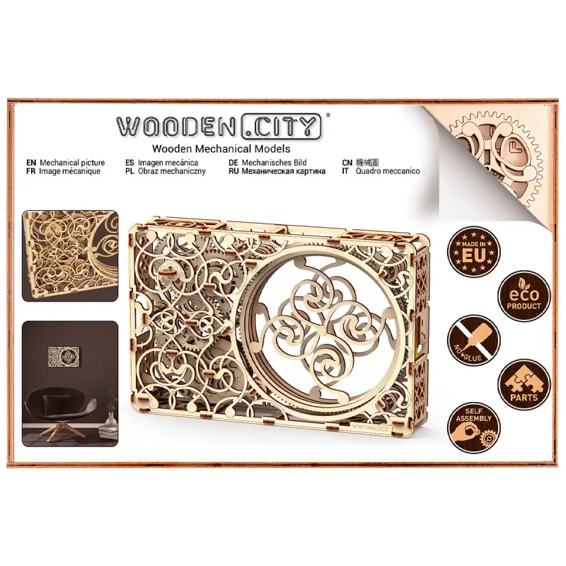 Wooden Puzzle 3D Mechanical Picture 16