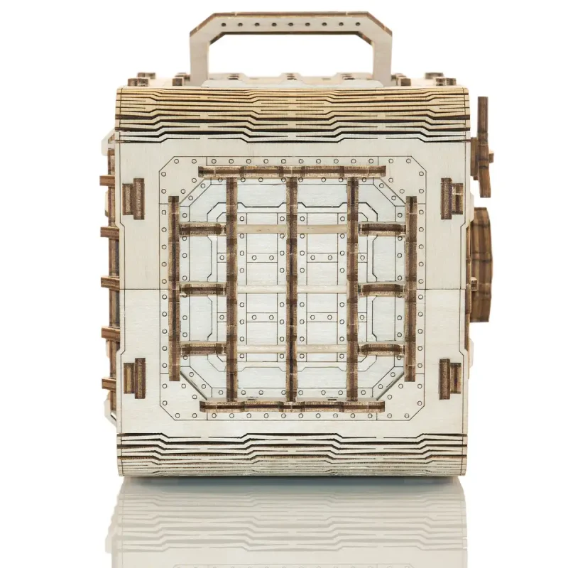 Wooden Puzzle Box 3D Safe 7