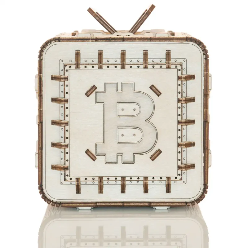 Wooden Puzzle Box 3D Safe 6