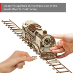 Wooden Puzzle 3D Train Wooden Express With Rails 10