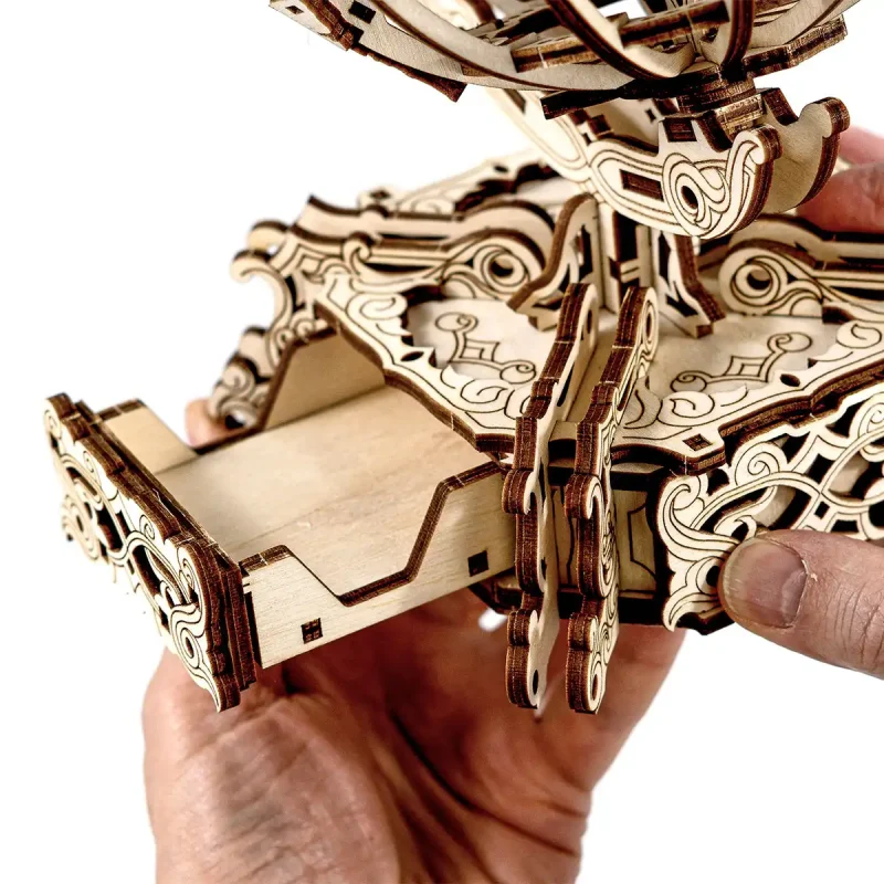 Wooden Puzzle 3D World Globe 5