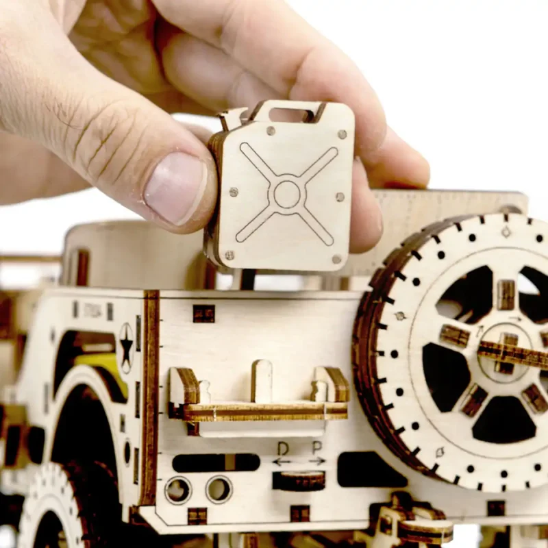 Wooden Puzzle 3D Car 4x4 12