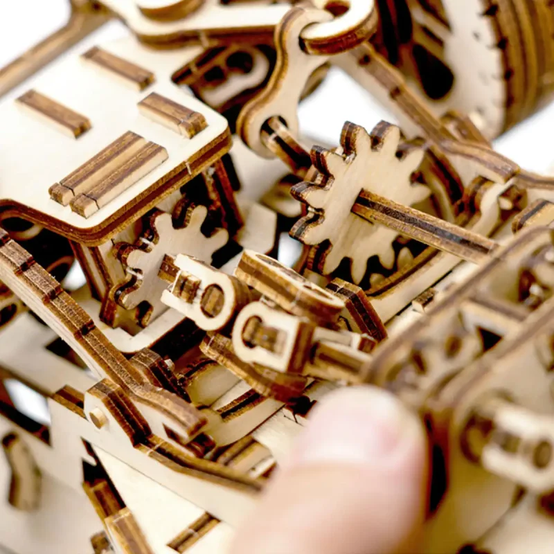 Wooden Puzzle 3D Car 4x4 23