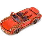 Wooden Puzzle 3D Colored Sport Car LE 2