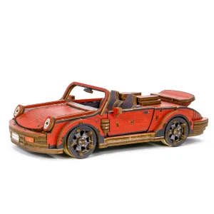 POLISH 3D Wooden Models For Adults Sport Car LE
