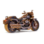 Wooden Puzzle 3D Motorbike Cruiser V-Twin Limited Edition 21