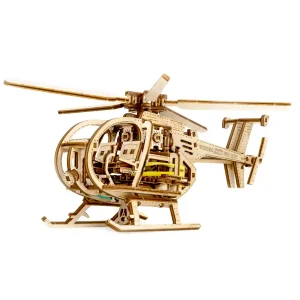 Wooden Puzzle 3D Helicopter 8