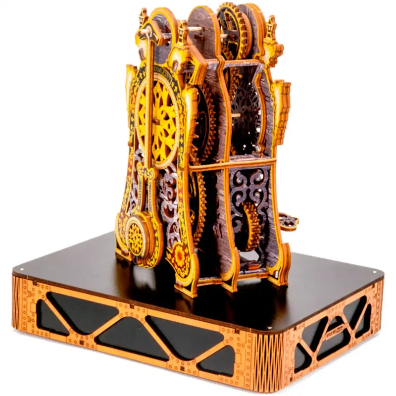 Wooden Puzzle 3D Colored Magic Clock LE 21