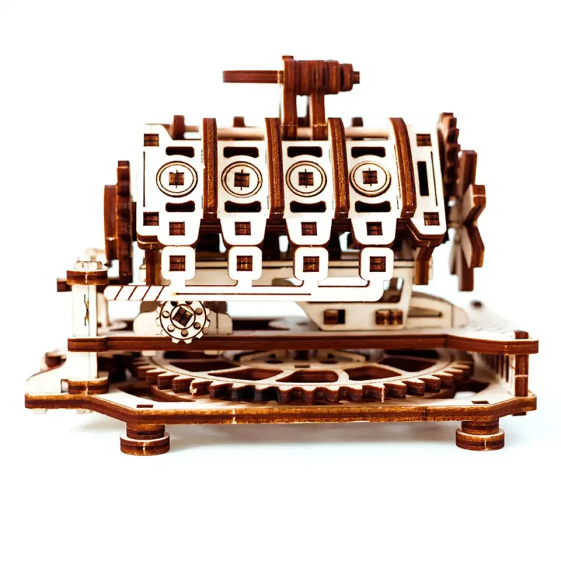 Wooden Puzzle 3D V8 Engine 20