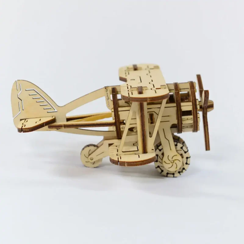 Wooden Puzzle 3D Biplane 25