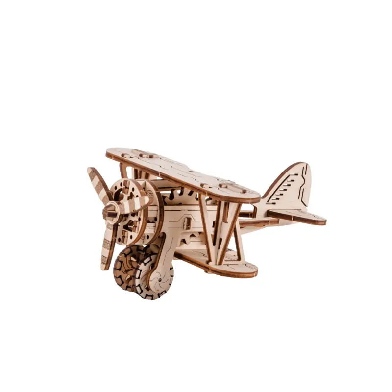 Wooden Puzzle 3D Biplane 27