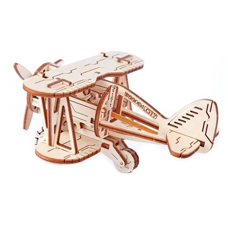 Wooden Puzzle 3D Biplane 17