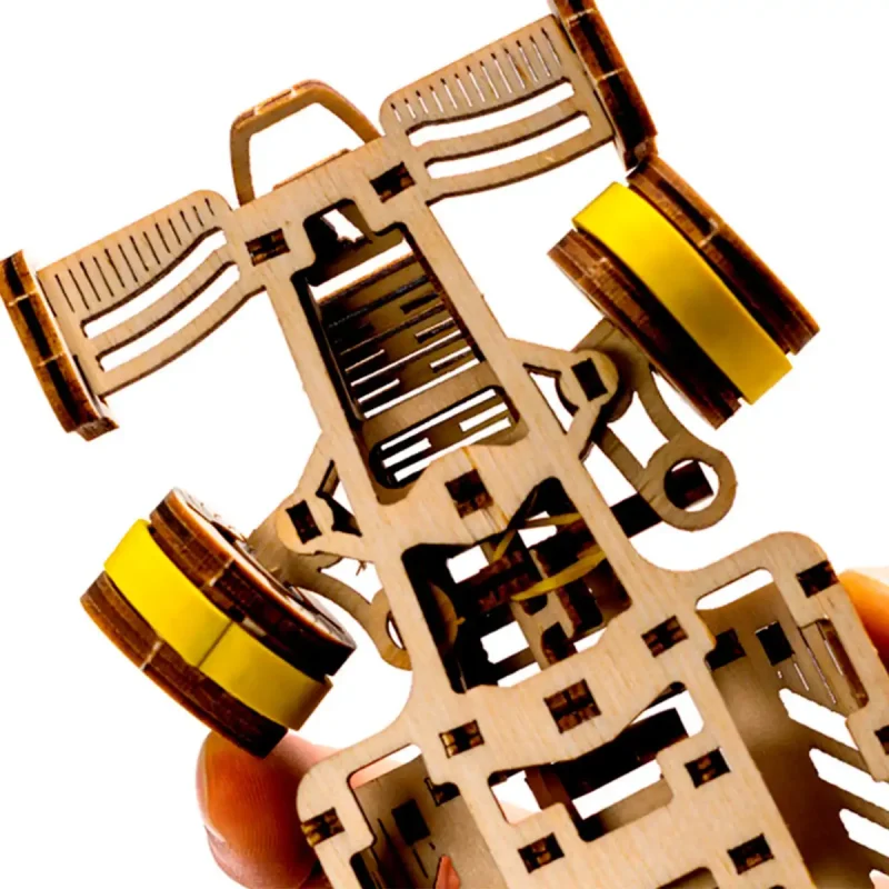 Wooden Puzzle 3D Bolid 4