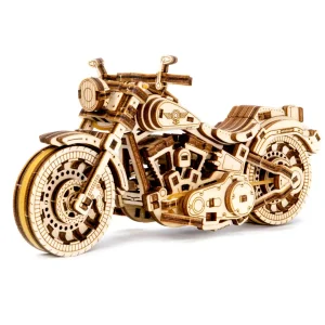 Wooden Puzzle 3D Motorbike Cruiser V-Twin 21