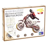 Wooden Puzzle 3D Motorbike Motocross 5