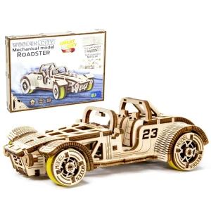 Wooden Puzzle 3D Roadster 16