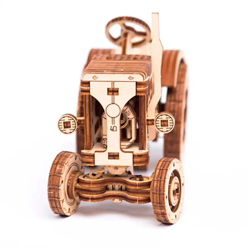 Wooden Puzzle 3D Tractor 17