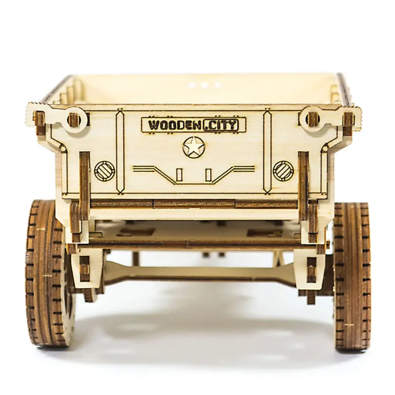 Wooden Puzzle 3D Trailer for 4x4 21