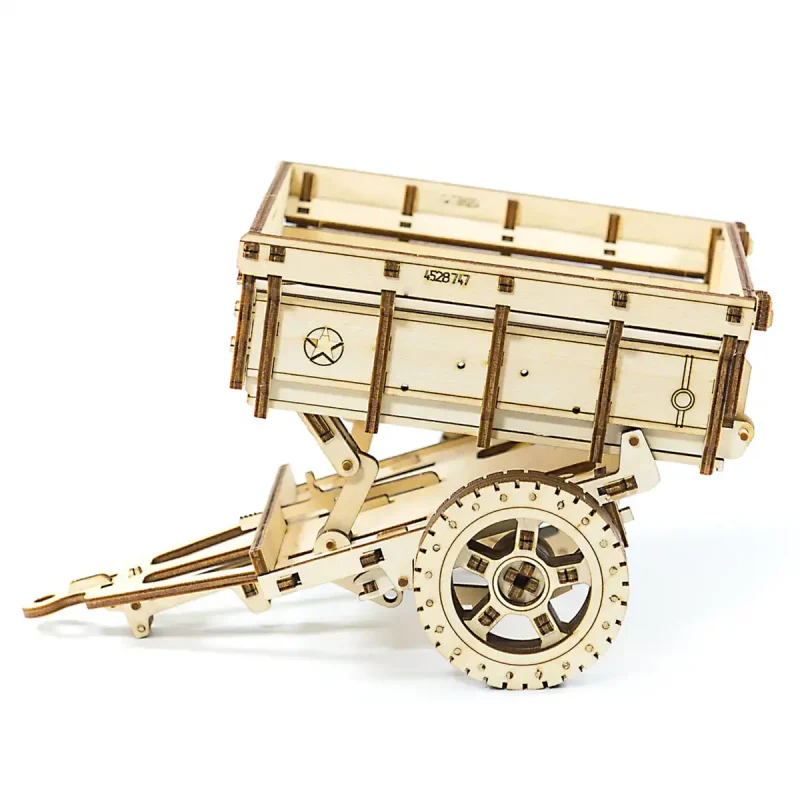 Wooden Puzzle 3D Trailer for 4x4 23