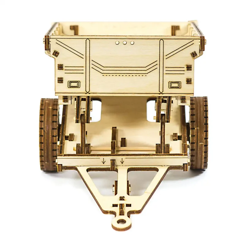 Wooden Puzzle 3D Trailer for 4x4 30
