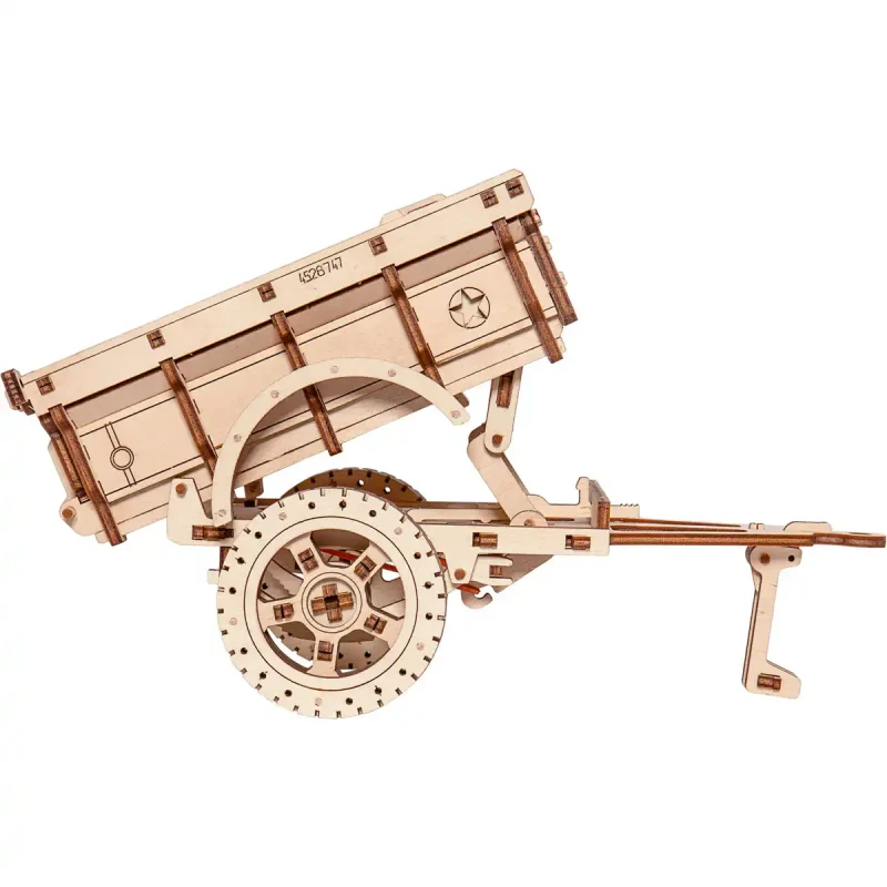Wooden Puzzle 3D Trailer for 4x4 16