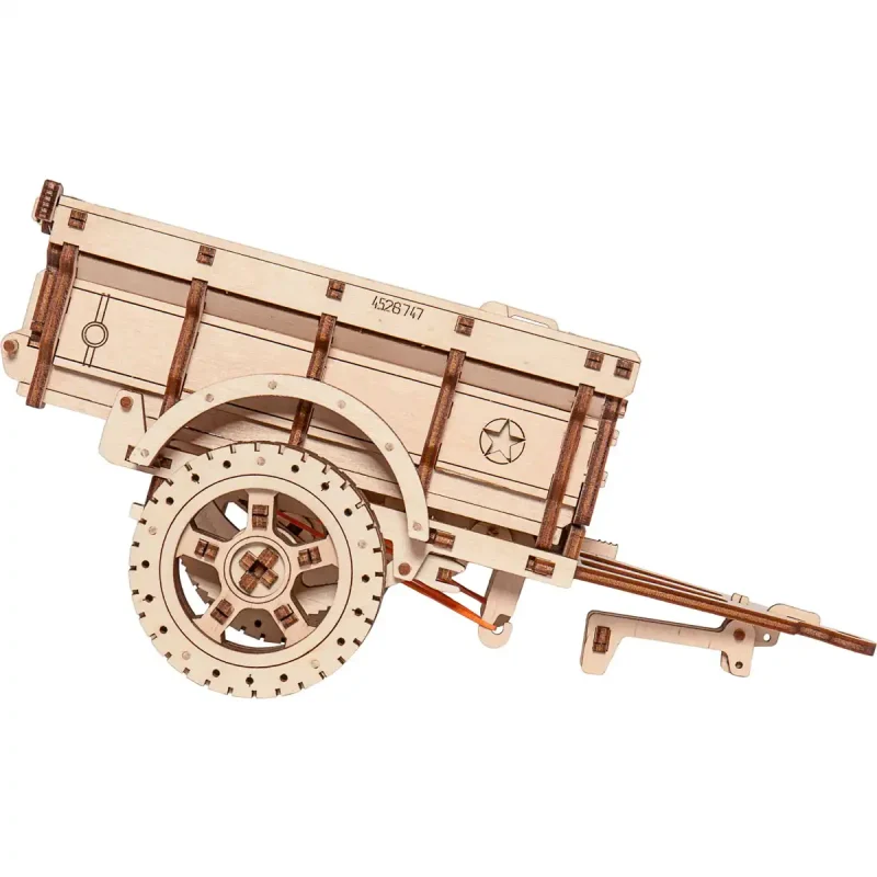 Wooden Puzzle 3D Trailer for 4x4 17