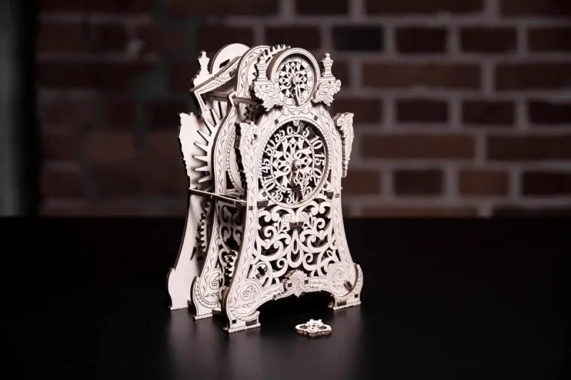 Wooden Puzzle 3D Magic Clock 11