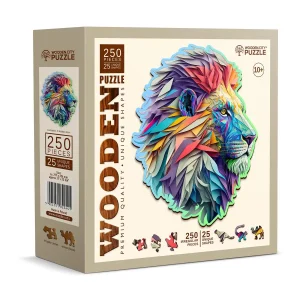 Wooden Puzzle 250 Modern Lion 8