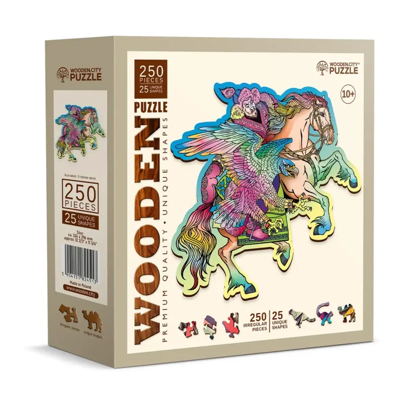 Wooden Puzzle 250 Horse & Eagle 6