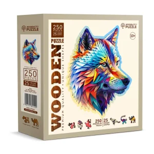 Wooden Puzzle 250 Classy Wolf 7