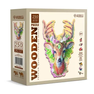 Wooden Puzzle 250 Modish Deer 7