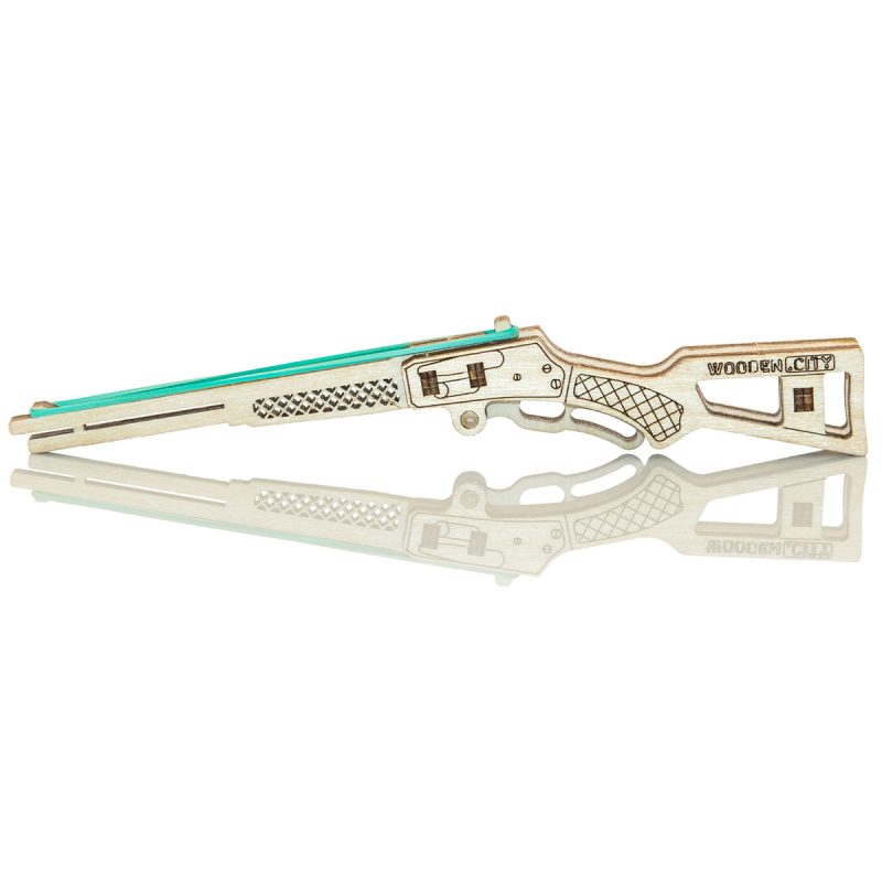 Wooden Puzzle 3D Gun Action Widgets - 6