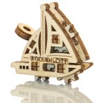 Wooden 3D Puzzle Widgets Ships - 6