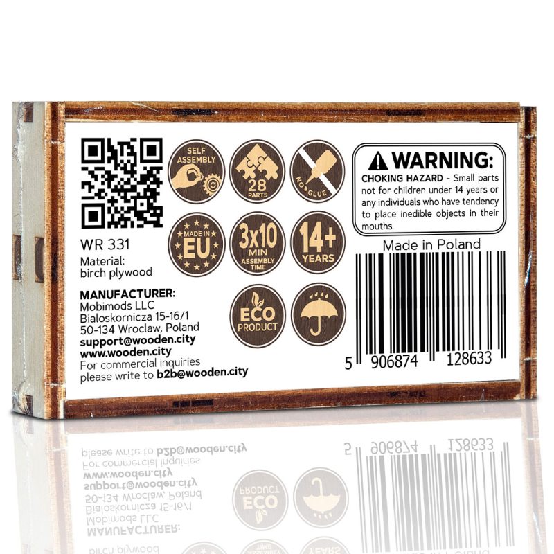 Wooden 3D Puzzle Widgets Ships - 2