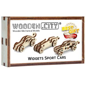 Wooden Puzzle 3D Car Widgets Sport Cars - 1
