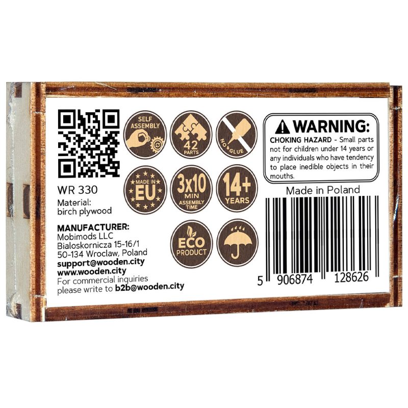 Wooden Puzzle 3D Car Widgets Sport Cars - 2