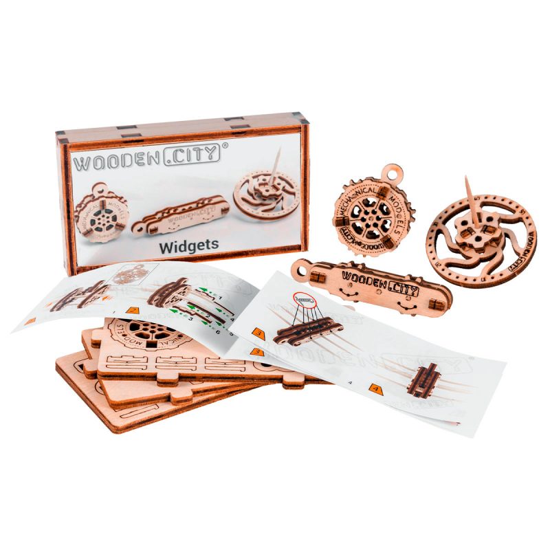 Wooden 3D Puzzle Widgets - 3