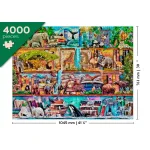 Wooden Puzzle 4000 The Amazing Animal Kingdom 15