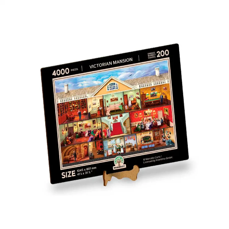 Wooden Puzzle 4000 Victorian Mansion 5