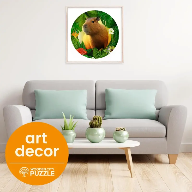 Wooden Puzzle 250 Capybara 4