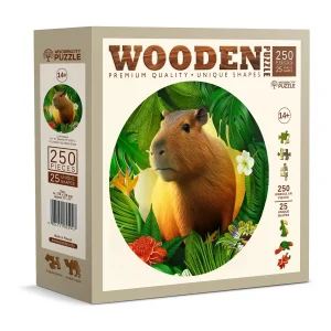 Wooden Puzzle 250 Capybara 1