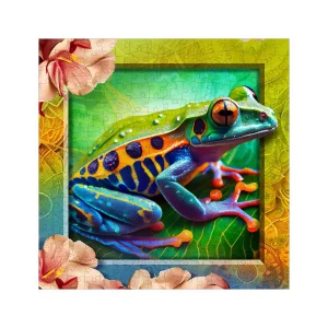 Wooden Puzzle 250 Colorful Frog 7
