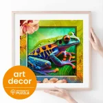 Wooden Puzzle 250 Colorful Frog 5