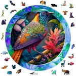 Wooden Puzzle 500 Colorful Bird 3